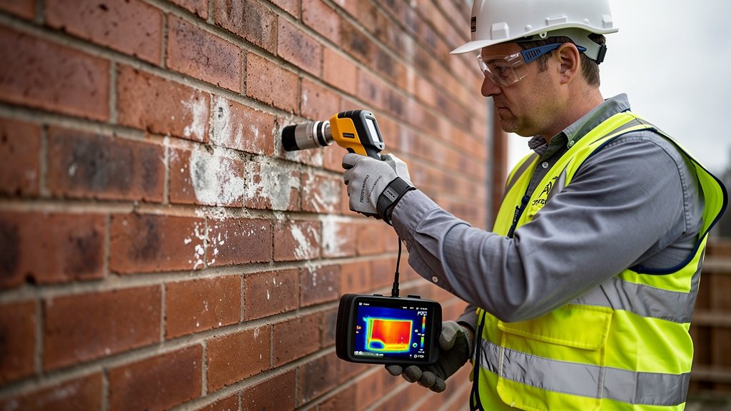 Surveyor Conducting Technical Due Diligence